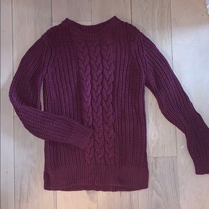 Burgundy Nautica sweater